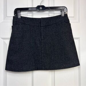 American Eagle Wool Miniskirt